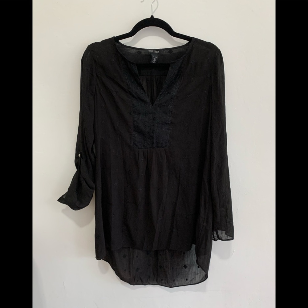 Long sleeve blouse